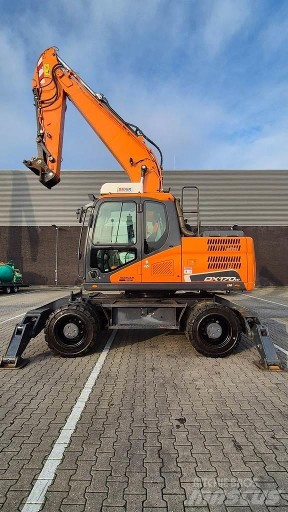 Doosan DX170W-5 Pyöräkaivukoneet