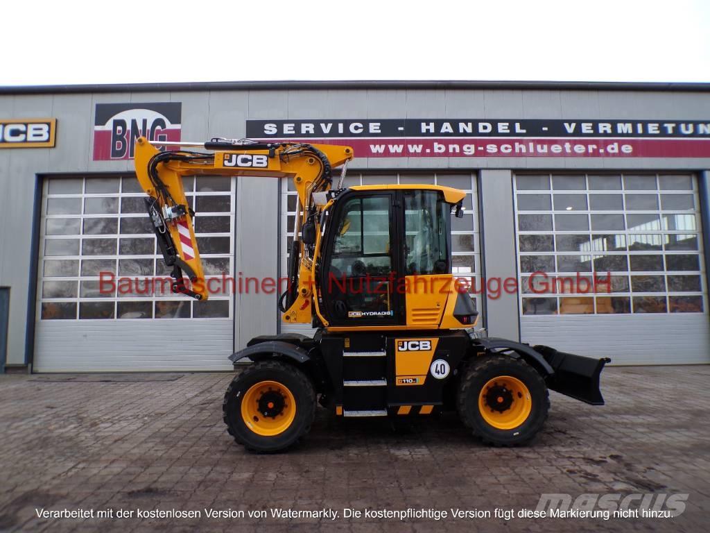 JCB Hydradig 110W Pyöräkaivukoneet