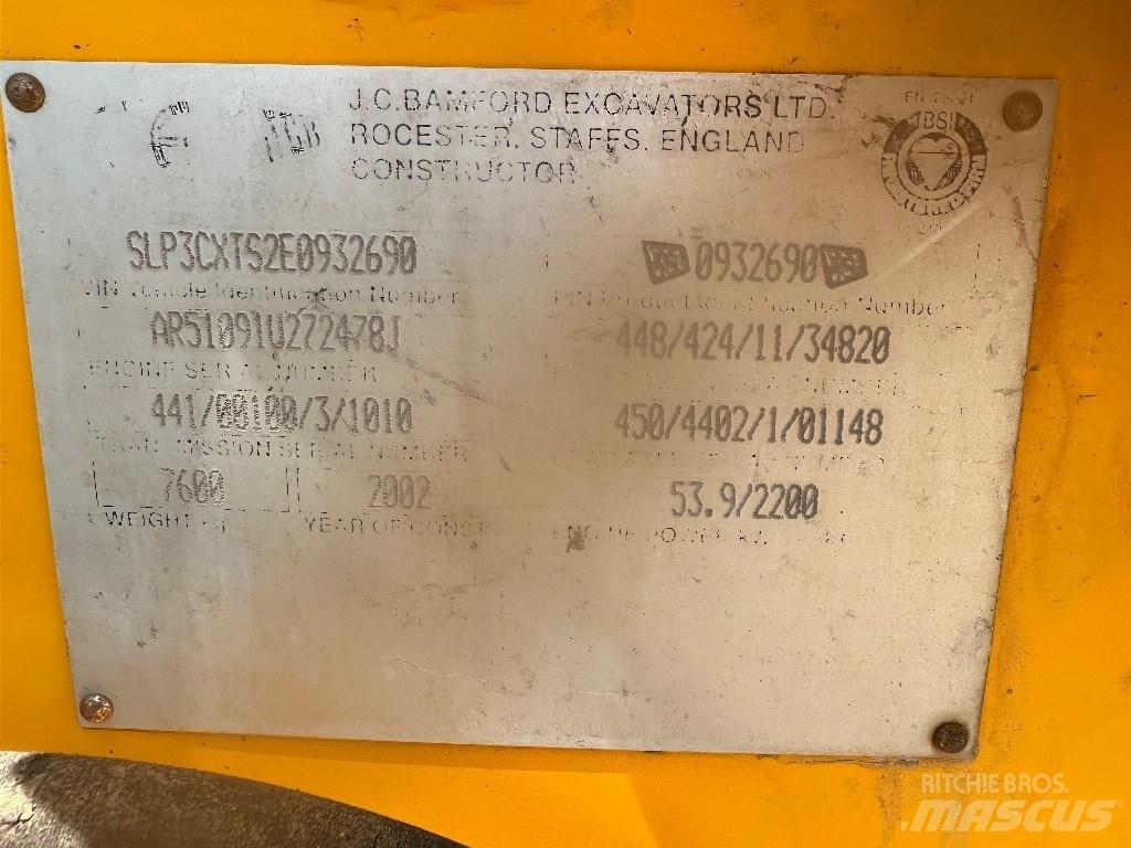 JCB 3 CX Kaivurikuormaajat