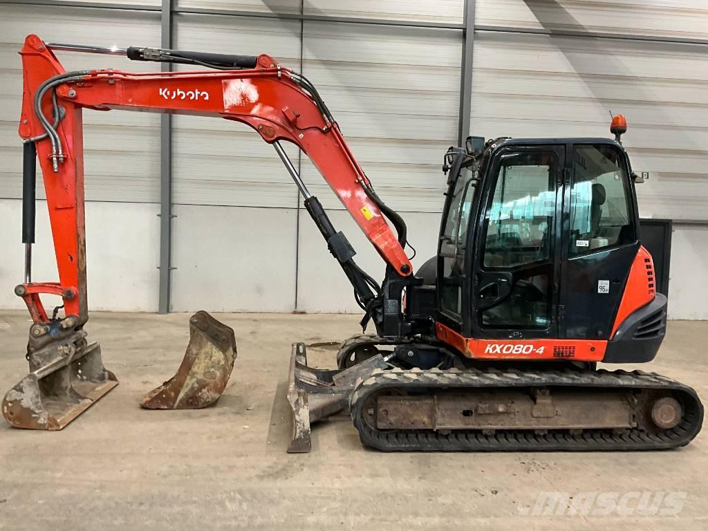 Kubota KX 080-4 Midikaivukoneet 7t - 12t