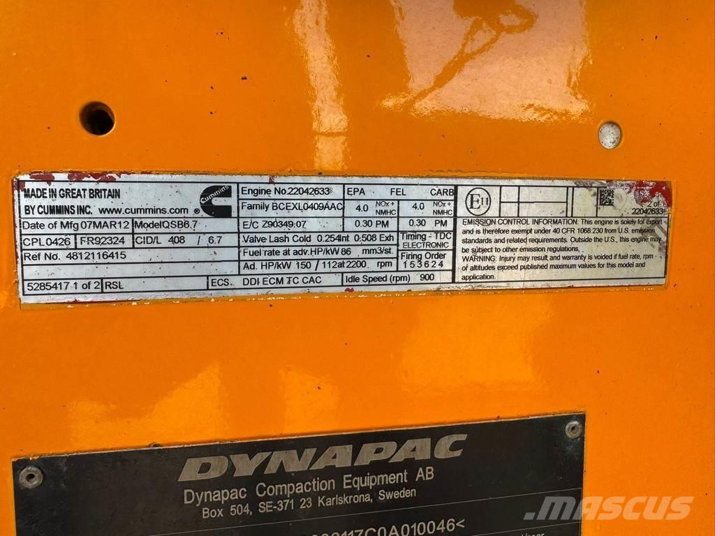 Dynapac CA362PD Yksivalssijyrät