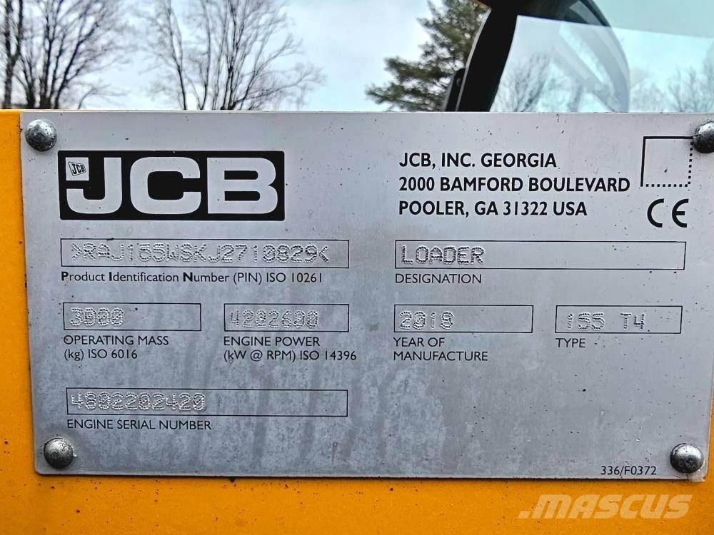 JCB 155 Liukuohjatut kuormaajat