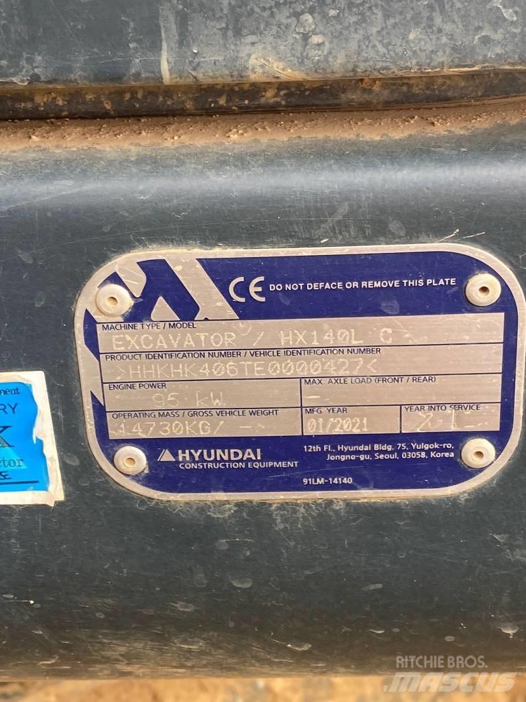 Hyundai HX140LC Telakaivukoneet