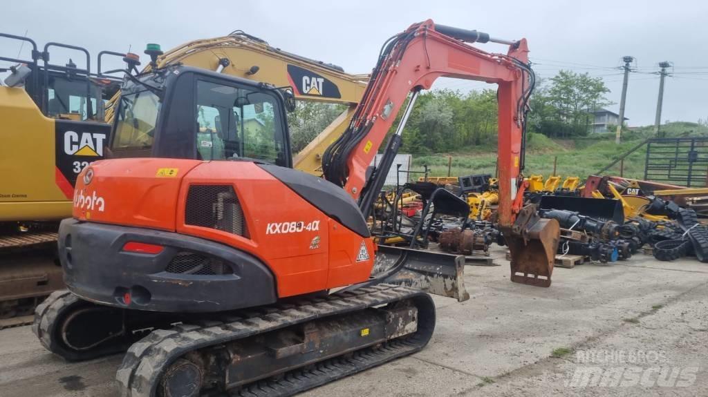 Kubota Kx 080-4 Midikaivukoneet 7t - 12t