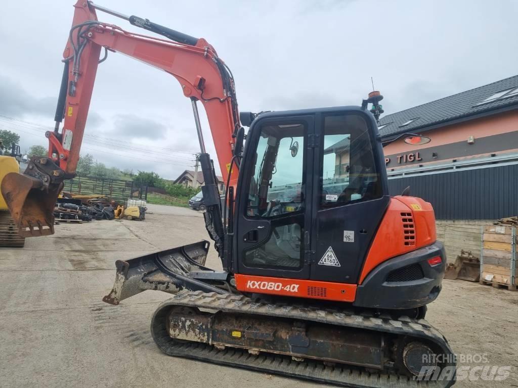 Kubota Kx 080-4 Midikaivukoneet 7t - 12t