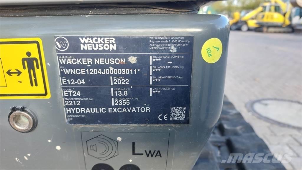 Wacker Neuson ET24 Telakaivukoneet