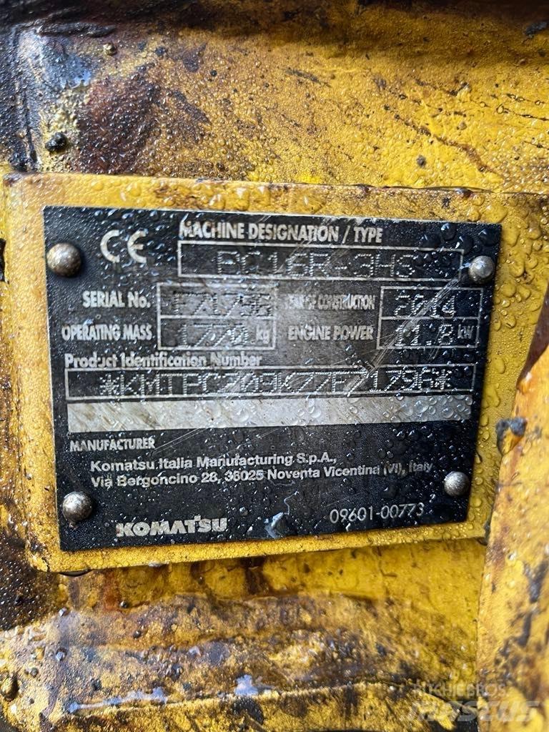 Komatsu PC 16 R-3HS Minikaivukoneet < 7t