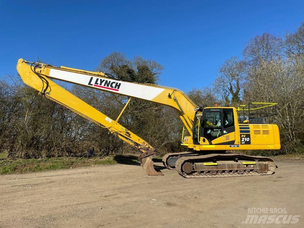 Komatsu PC 210 Pitkävartiset kaivinkoneet