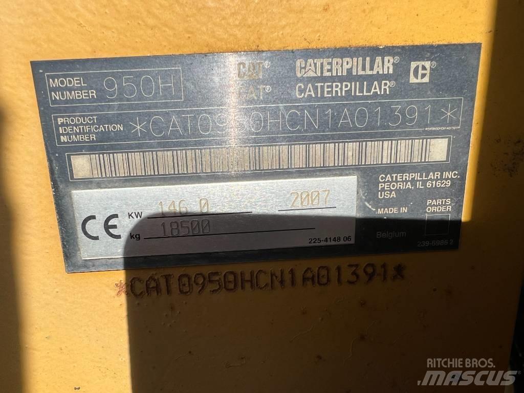 CAT 950 H Pyöräkuormaajat