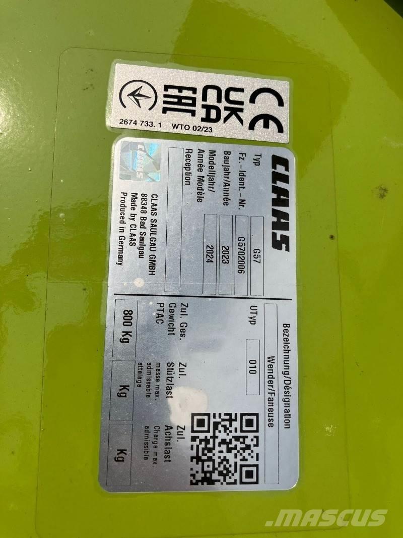 CLAAS Volto 65 Pöyhimet ja haravat