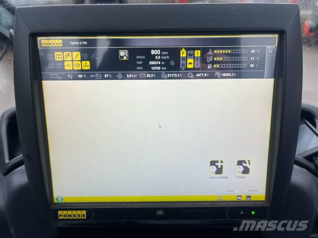 Ponsse Ergo 8W Harvesterit