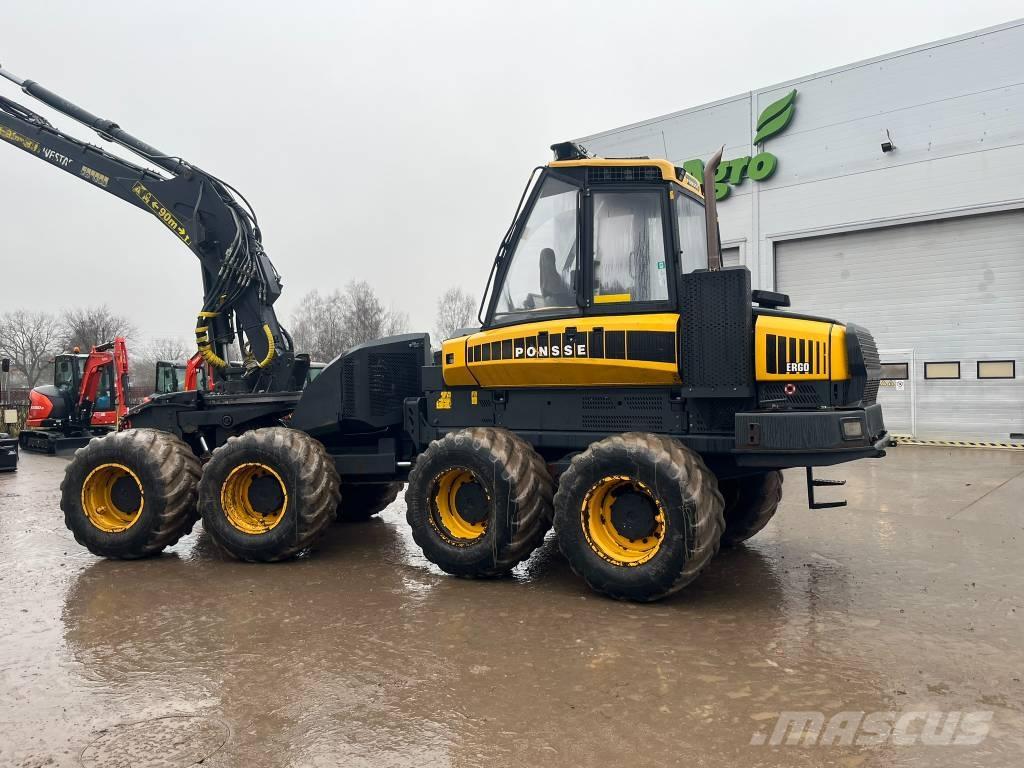 Ponsse Ergo 8W Harvesterit