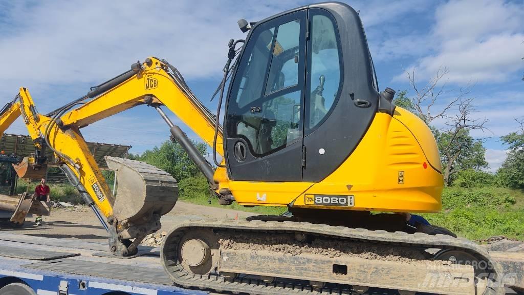 JCB 8080 Midikaivukoneet 7t - 12t