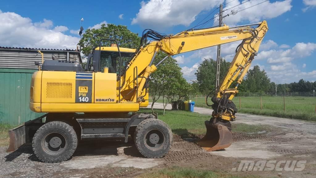Komatsu PW 140-7 Pyöräkaivukoneet
