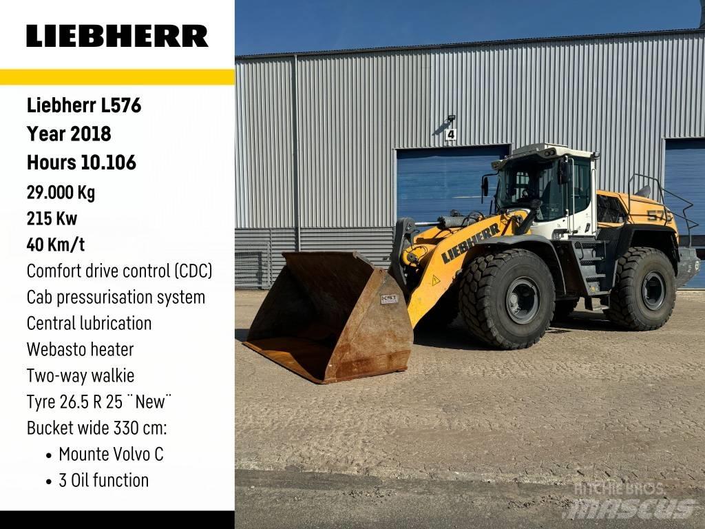 Liebherr L 576 Pyöräkuormaajat