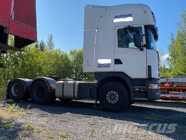Scania R 164, 6x2 Vetopöytäautot