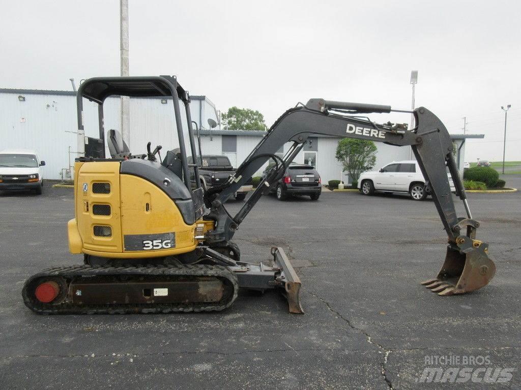 John Deere 35G Telakaivukoneet