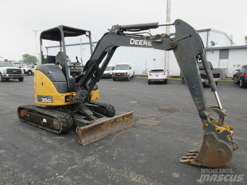 John Deere 35G Telakaivukoneet