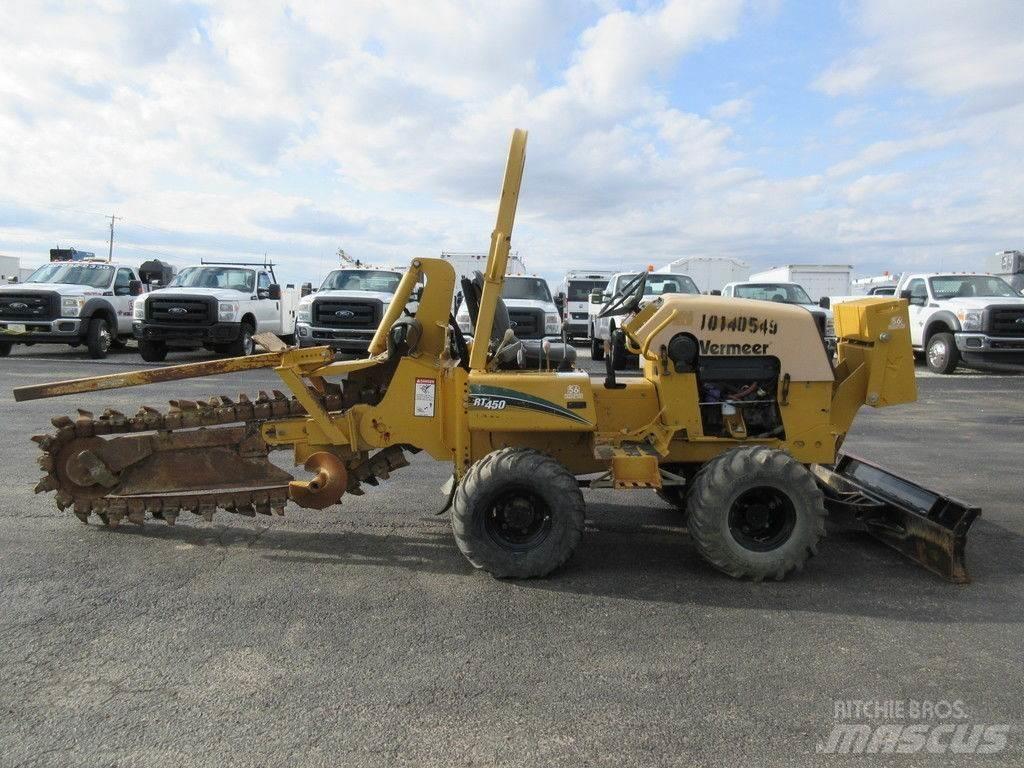 Vermeer RT450 Ketjukaivurit