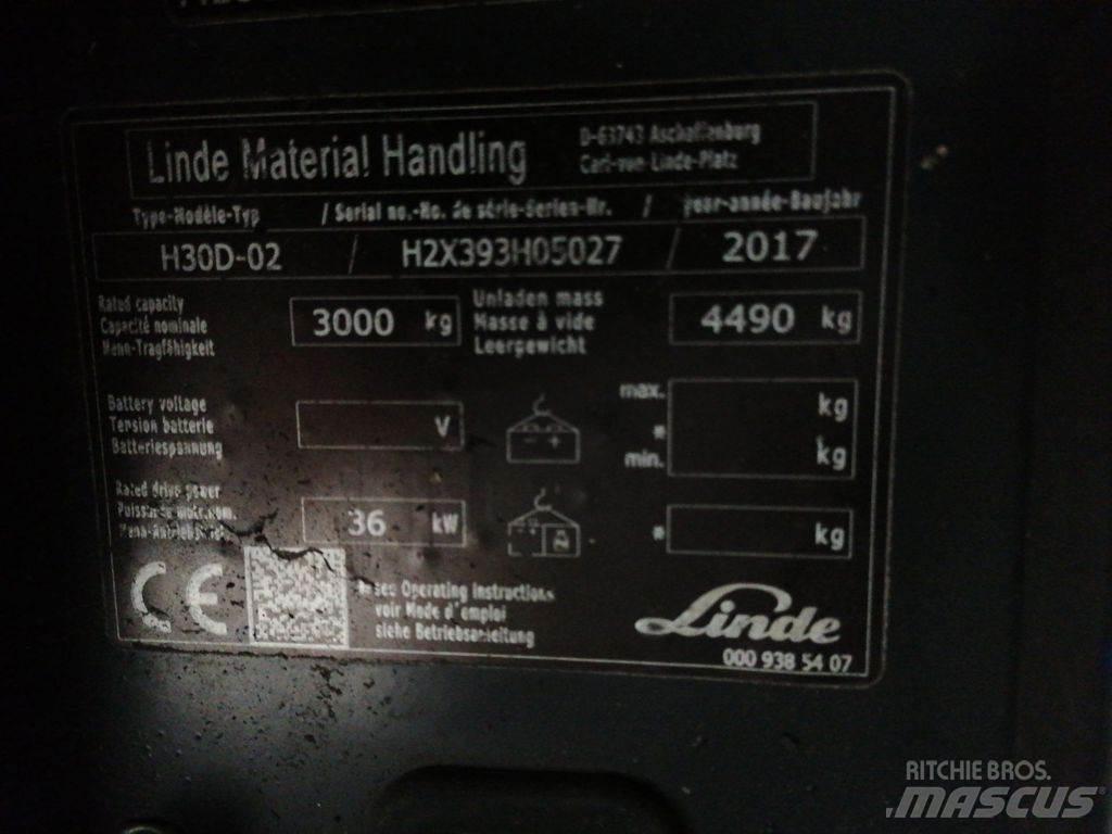 Linde H30D-02 Dieseltrukit