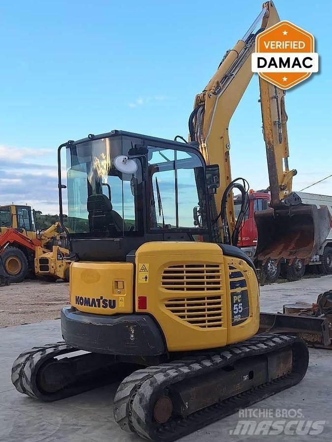 Komatsu PC55 Minikaivukoneet < 7t