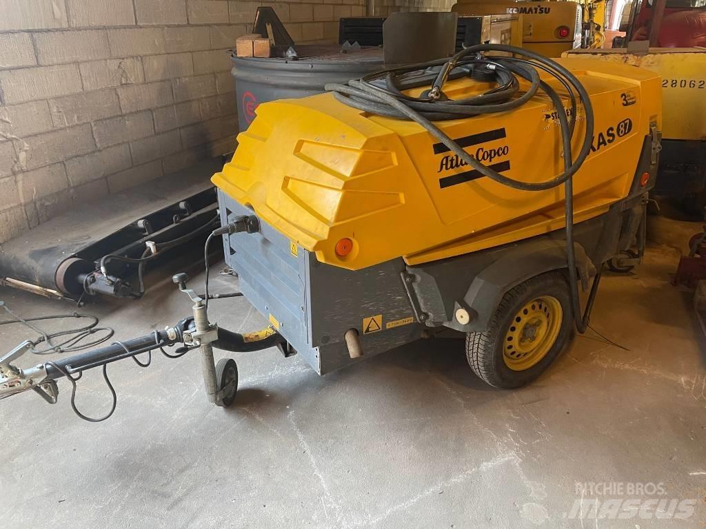Atlas Copco XAS87 Kompressorit