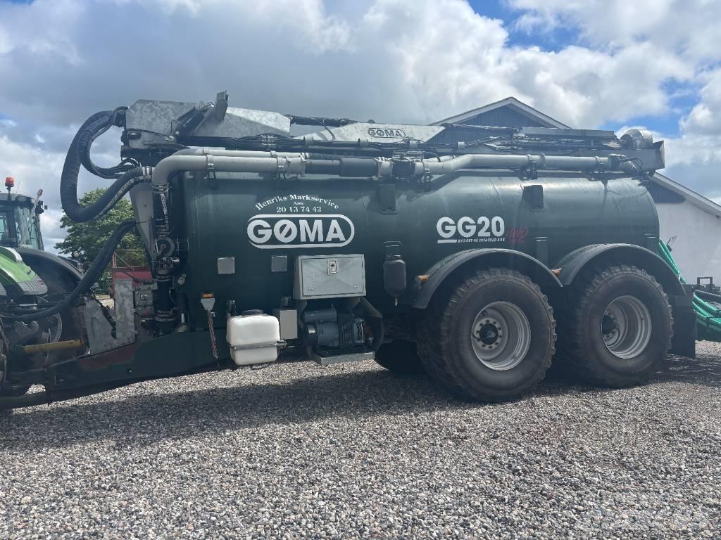 Gøma GG 20 HWD Lietteen levittimet