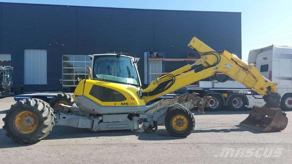 Menzi Muck M535 Pyöräkaivukoneet
