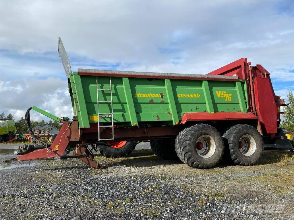 Strautmann VS16 Kuivalannan levittimet