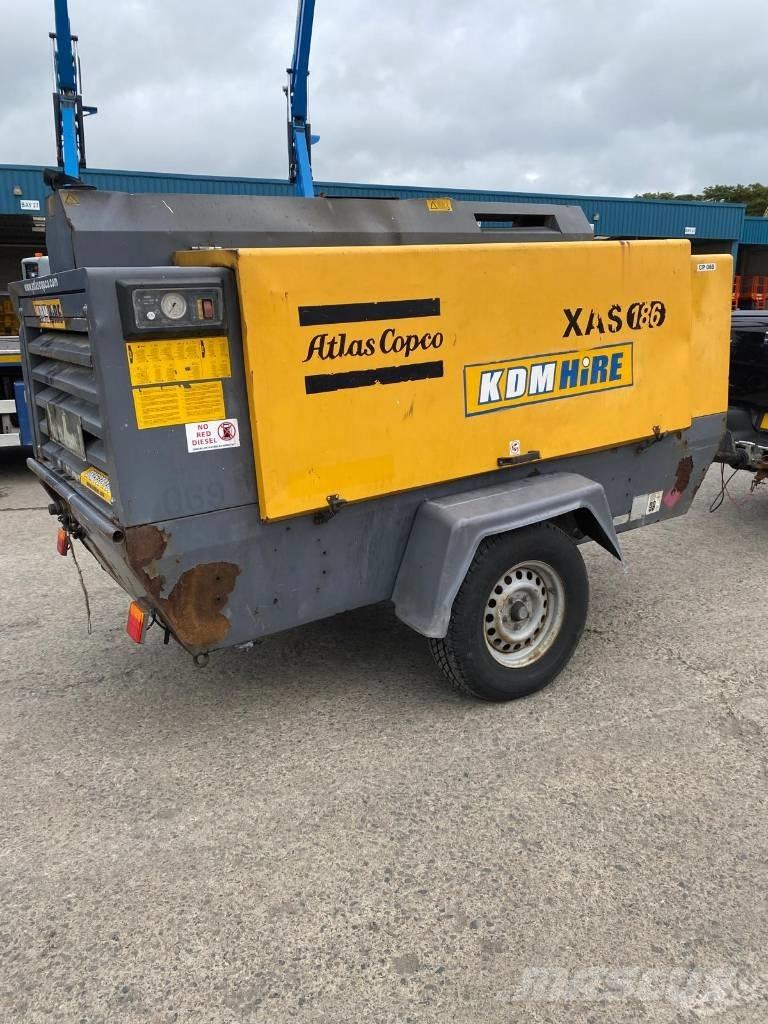 Atlas Copco XAS 186 Kompressorit