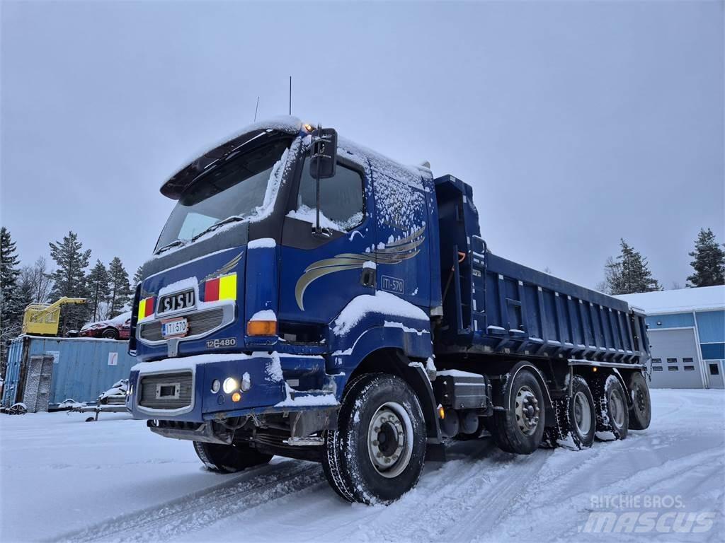 Sisu E12M 480 10X4 Autonkuljetusautot