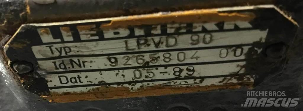 Liebherr LPVD 90 Hydrauliikka