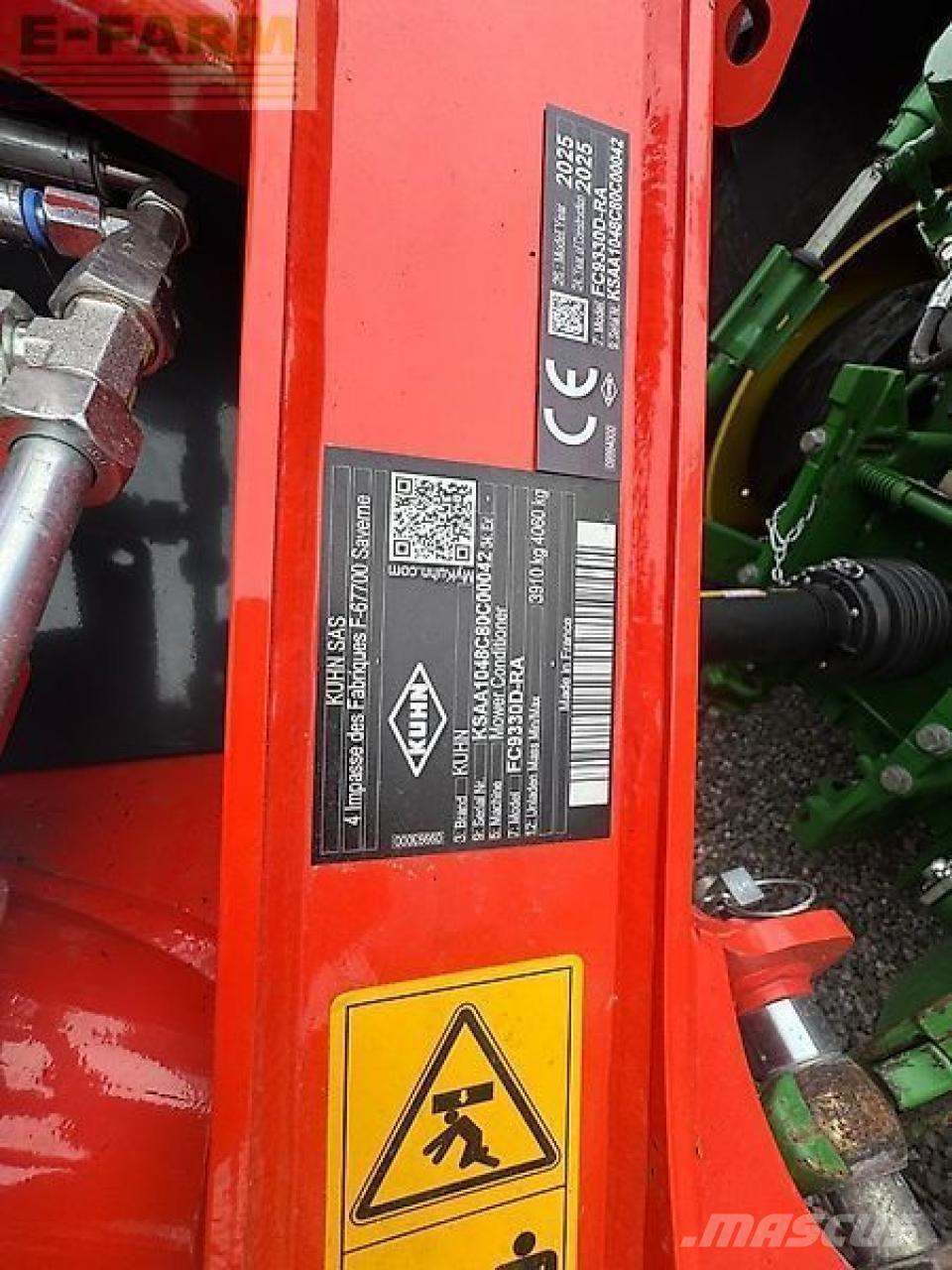 Kuhn fc9330d-ra Niittokoneet