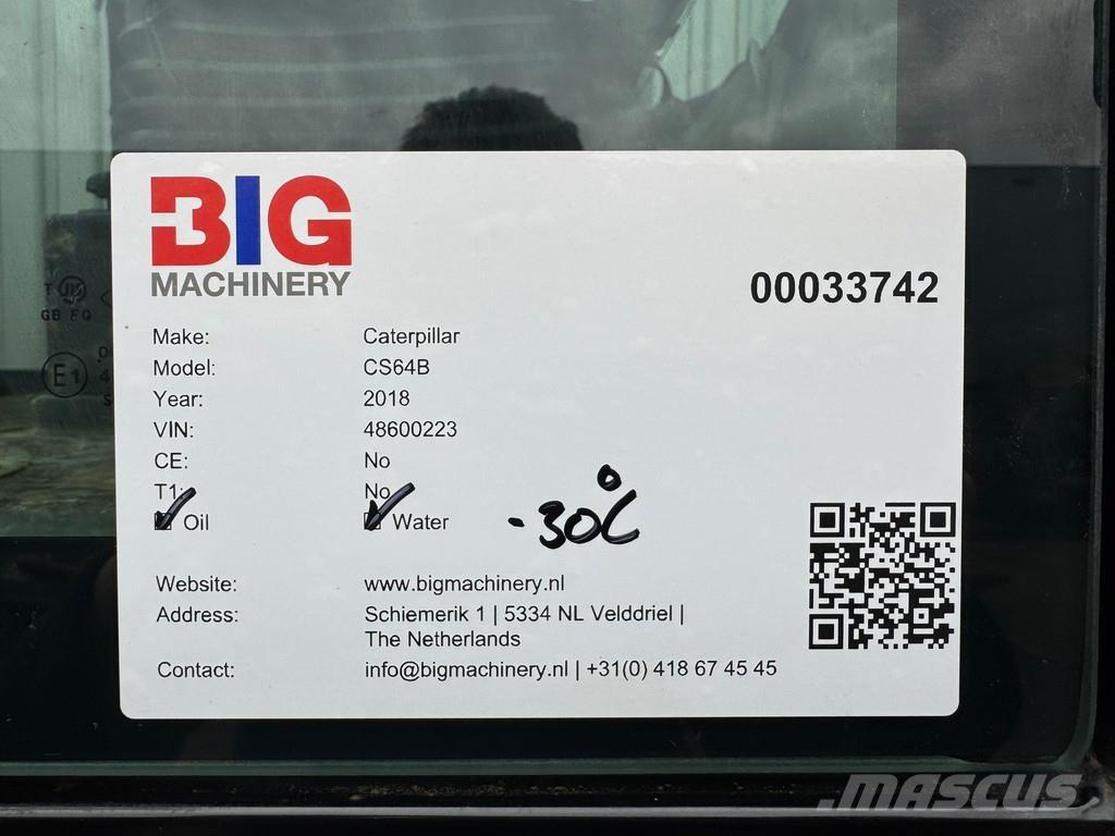 CAT CS64B Yksivalssijyrät