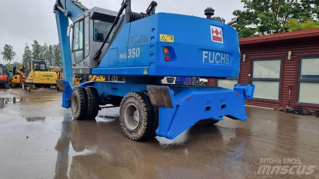 Terex Fuchs MHL 350 Jätteenkäsittelijät