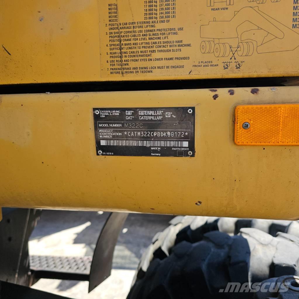 CAT 322 C Pyöräkaivukoneet