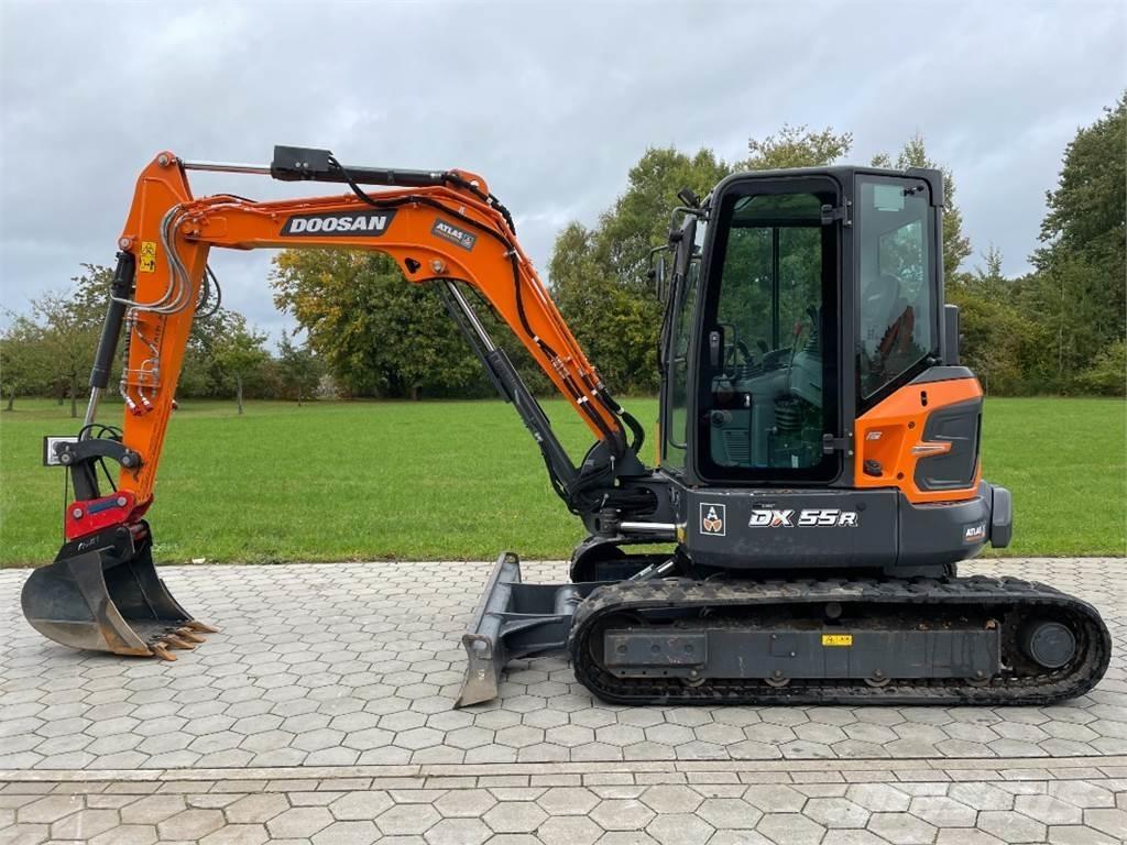 Doosan DX55R-7 Minikaivukoneet < 7t