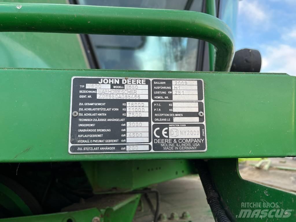 John Deere W 650 i Leikkuupuimurit