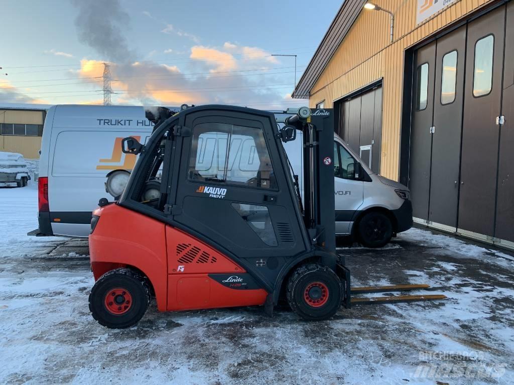 Linde H25T-02 Nestekaasutrukit