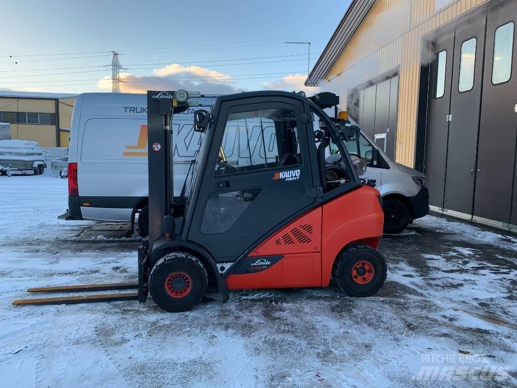 Linde H25T-02 Nestekaasutrukit
