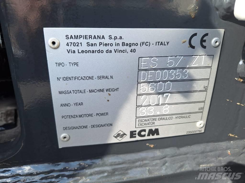 ECM ES 57 ZT Minikaivukoneet < 7t