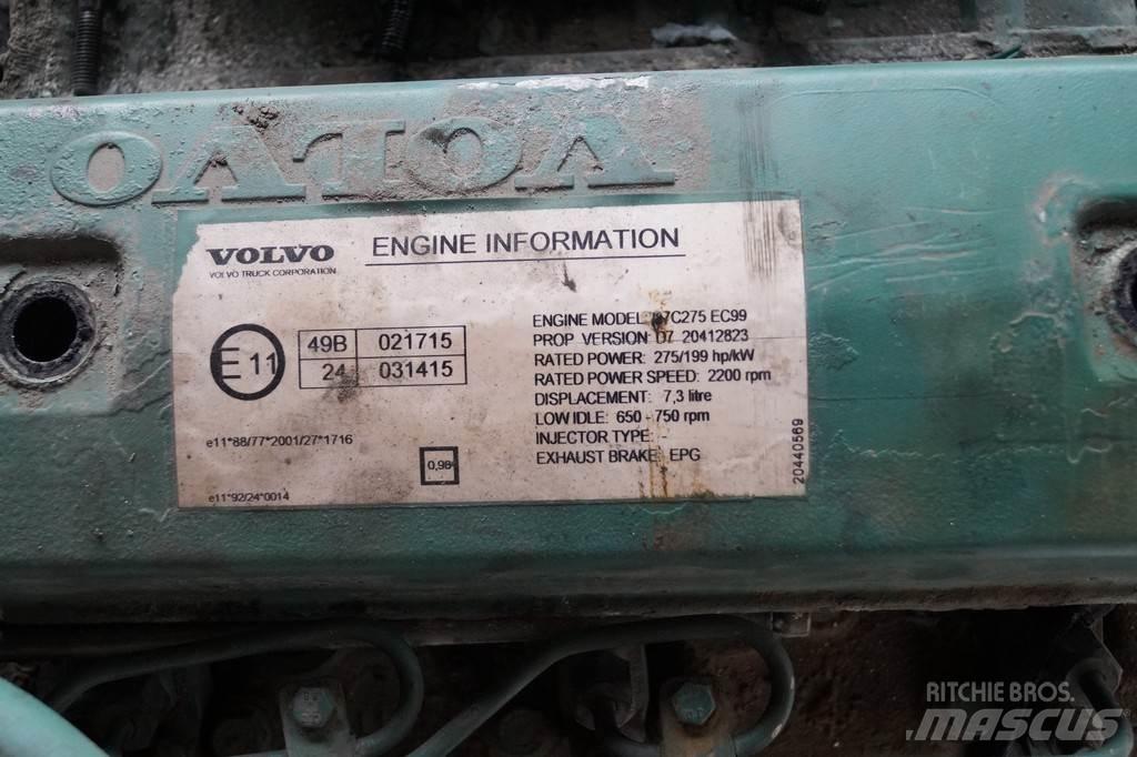 Volvo D7C USED Moottorit
