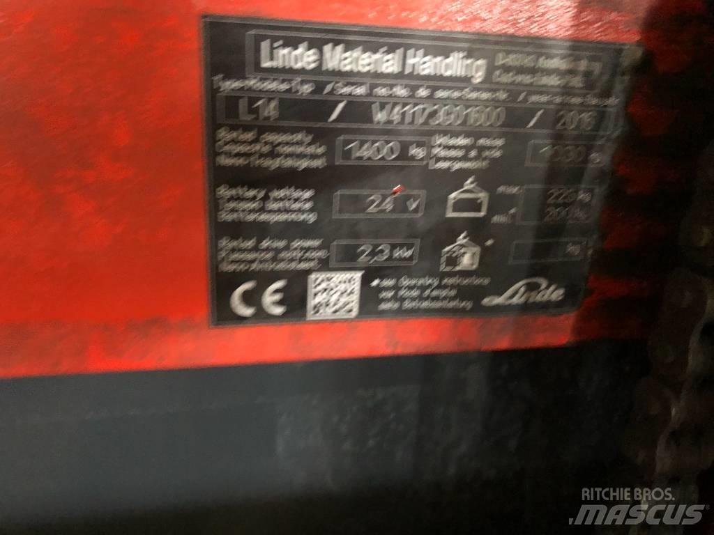 Linde H 16 T-01 Nestekaasutrukit