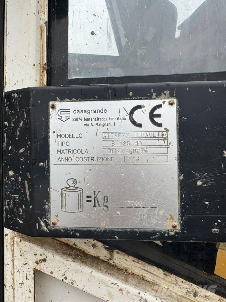 Casagrande B125 Raskaat porat