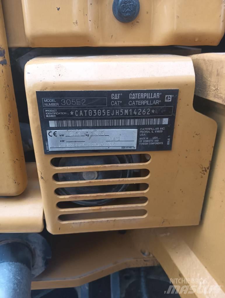 CAT 305 E CR Minikaivukoneet < 7t
