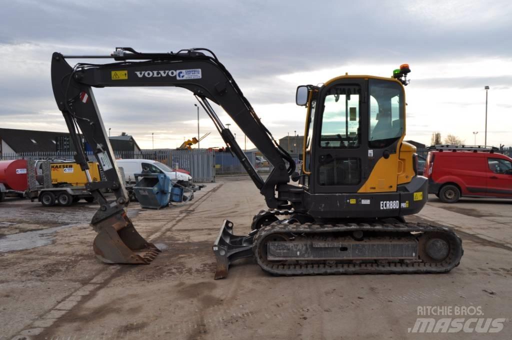 Volvo ECR 88 D Midikaivukoneet 7t - 12t