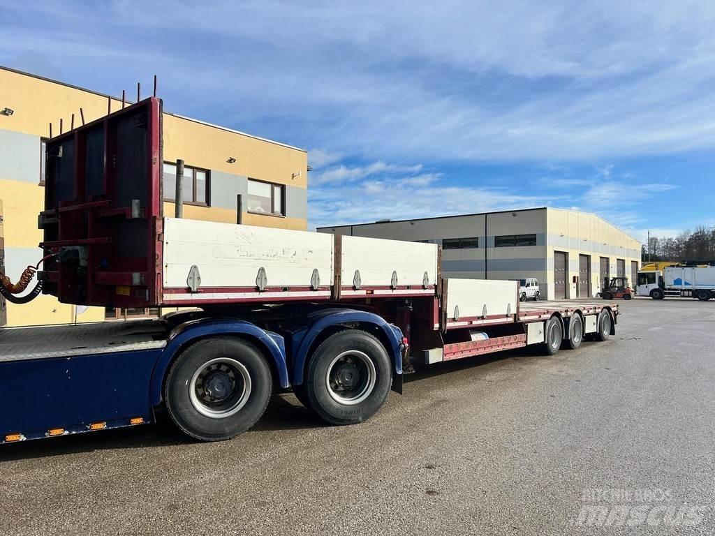 HRD 3-AXLE JUMBO Puoliperävaunulavetit