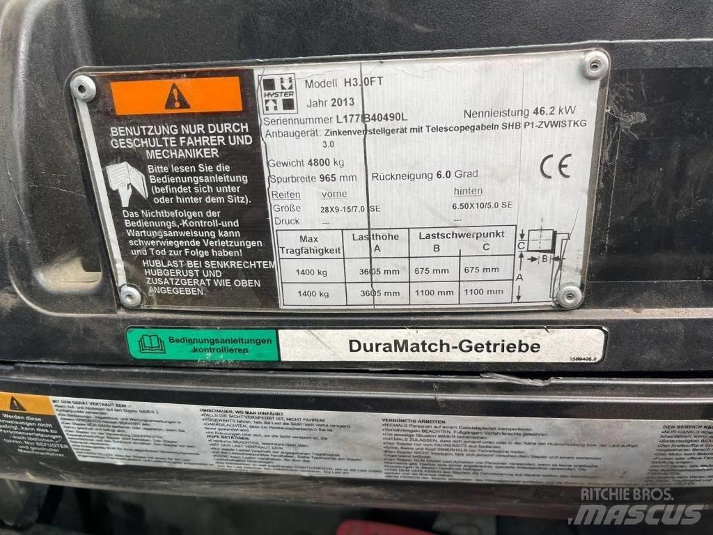 Hyster H 30 FT Nestekaasutrukit