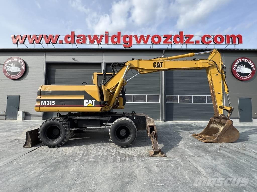 CAT M 315 Pyöräkaivukoneet