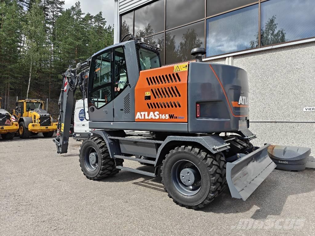 Atlas 165WSR Pyöräkaivukoneet